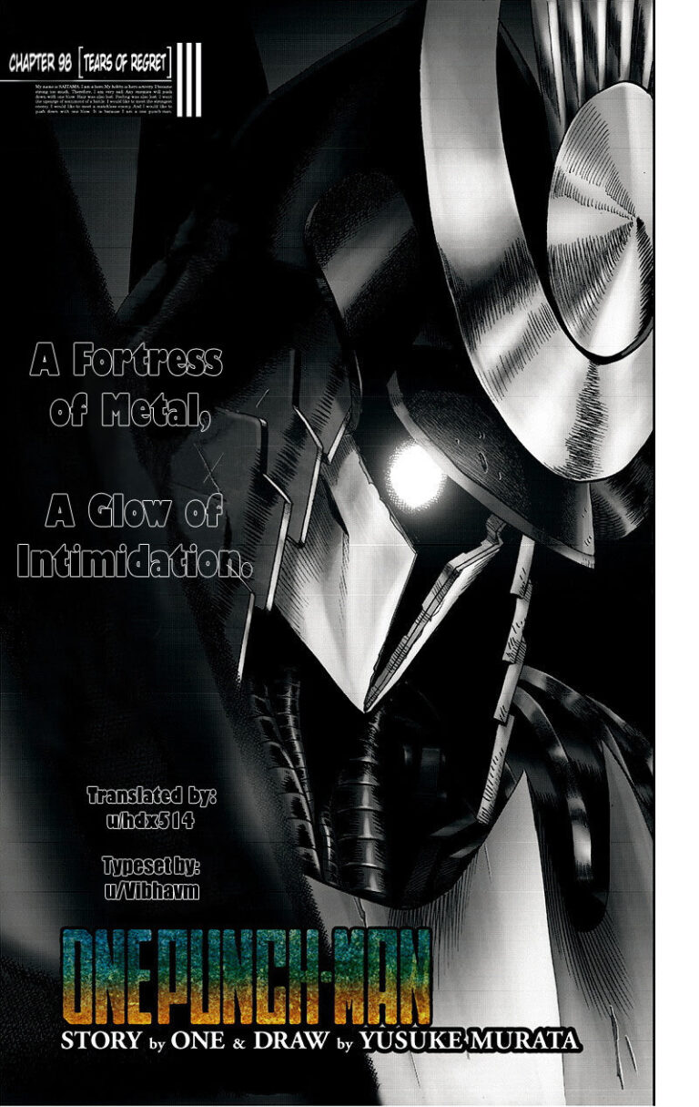 One Punch Man Chapter 98