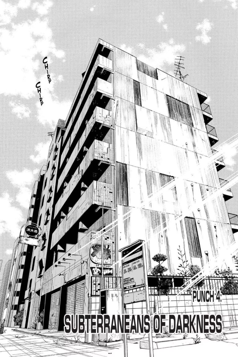 One Punch Manga Chapter 4