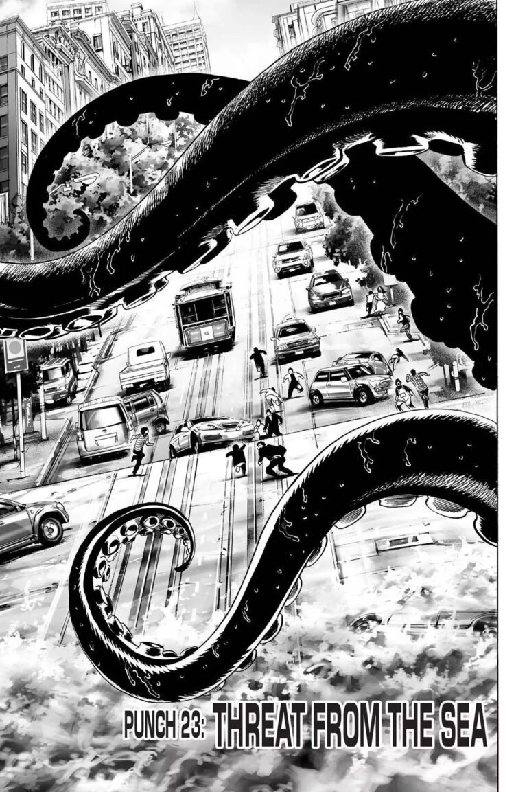 One punch man chapter 23