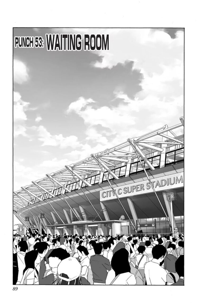 One punch man chapter 53