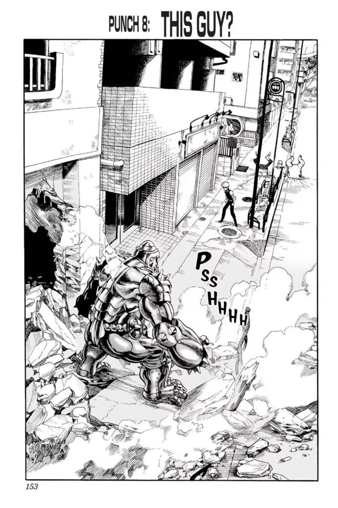 One punch man manga chapter 8