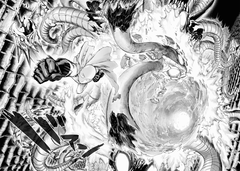 one punch man read manga (35)